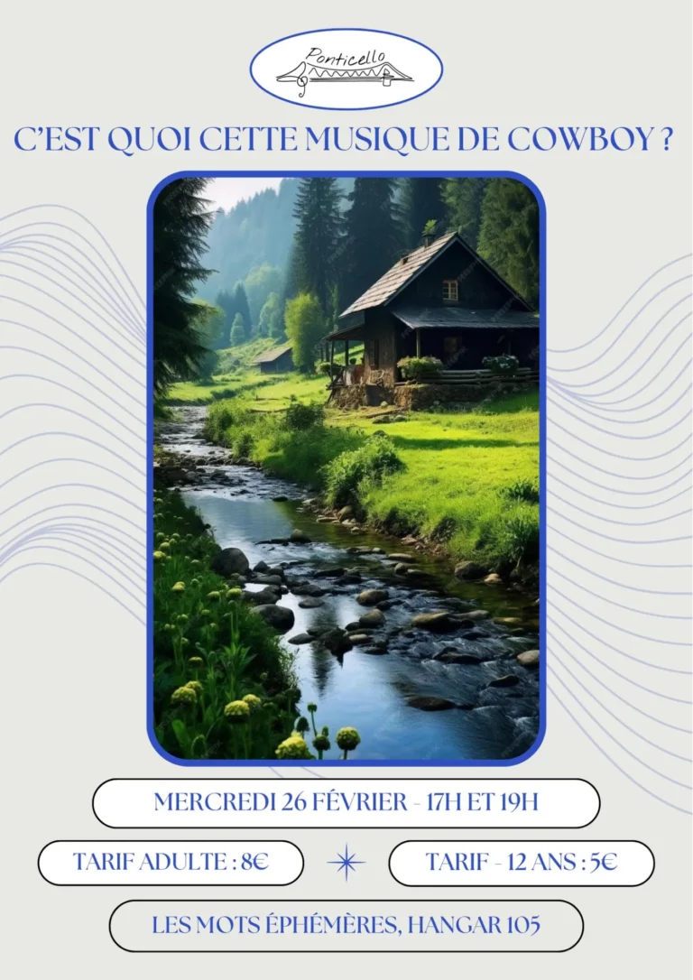 C’est quoi cette musique de cowboy?